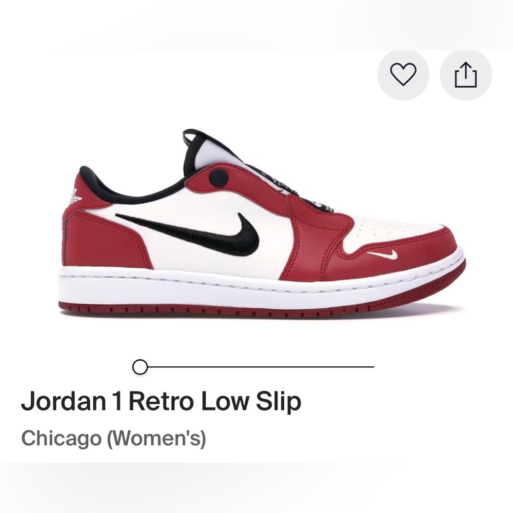 Jordan 1 Retro Low Slip, Chicago, Women’s 7.5